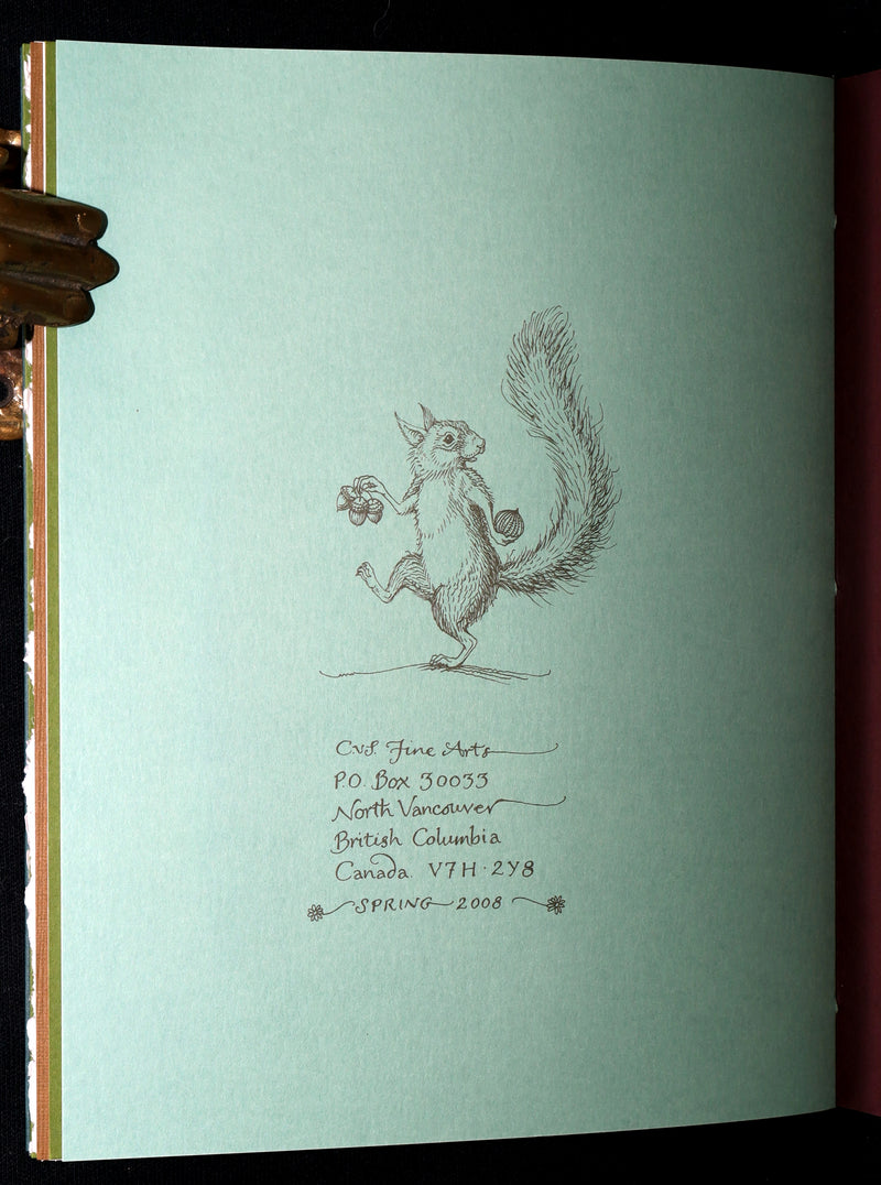 2008 Rare Signed 1stED - Mr. Rabbit's Symphony of Nature by Charles van Sandwyk