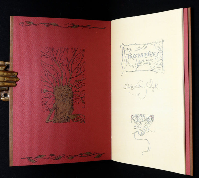 2015 Rare Signed First Edition - Tree Whispers by Charles van Sandwyk