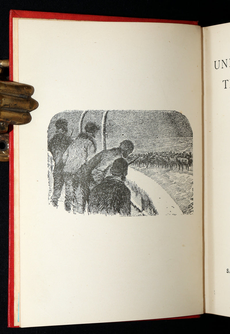 1890 Scarce Book - Under the Sea to the North Pole by Pierre Maël