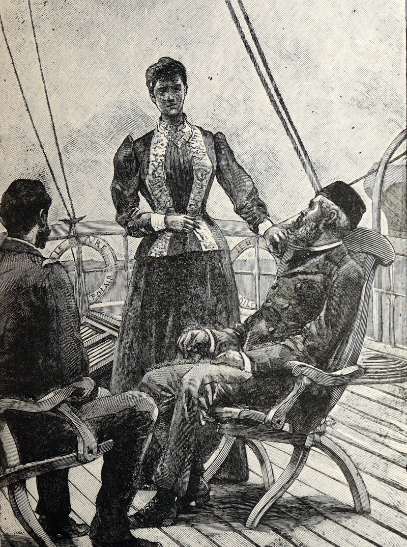 1890 Scarce Book - Under the Sea to the North Pole by Pierre Maël