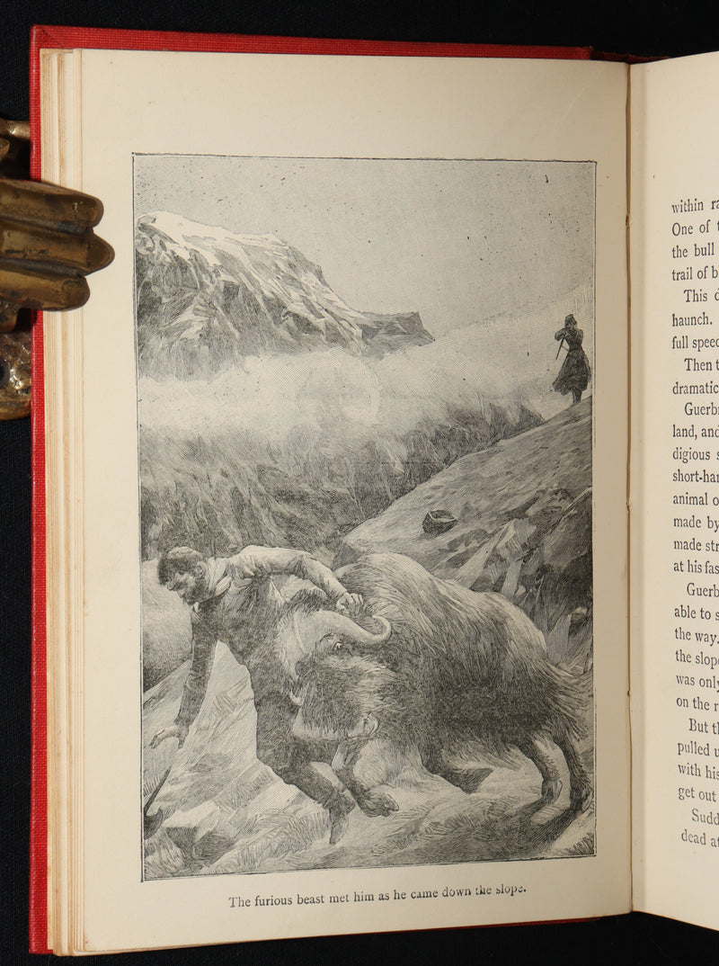 1890 Scarce Book - Under the Sea to the North Pole by Pierre Maël