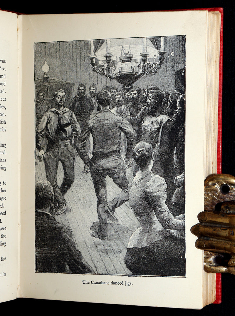 1890 Scarce Book - Under the Sea to the North Pole by Pierre Maël