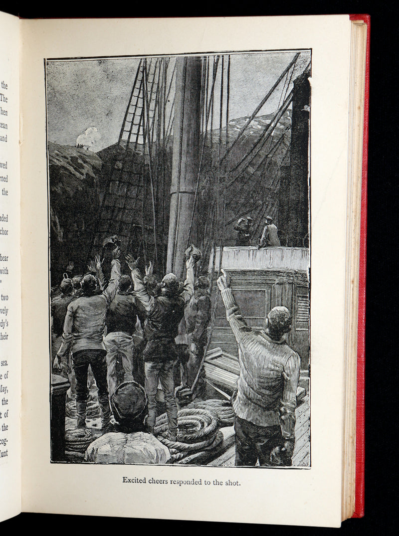 1890 Scarce Book - Under the Sea to the North Pole by Pierre Maël