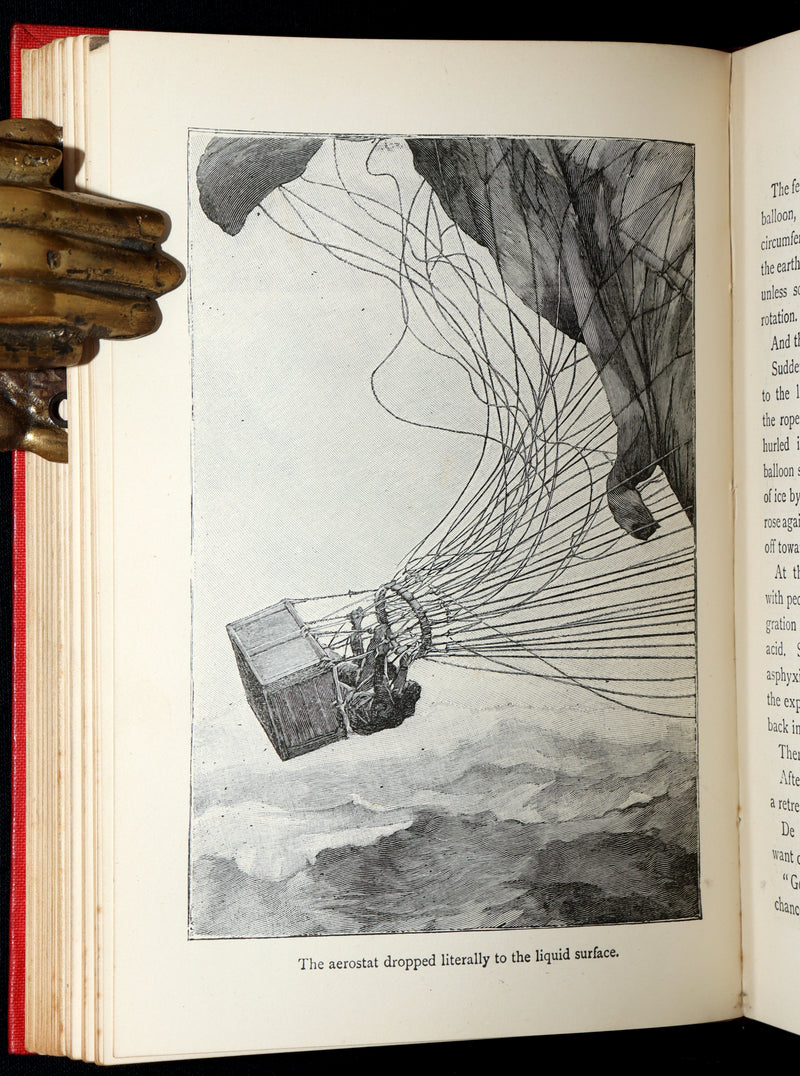 1890 Scarce Book - Under the Sea to the North Pole by Pierre Maël