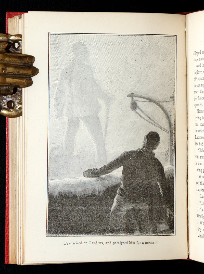 1890 Scarce Book - Under the Sea to the North Pole by Pierre Maël