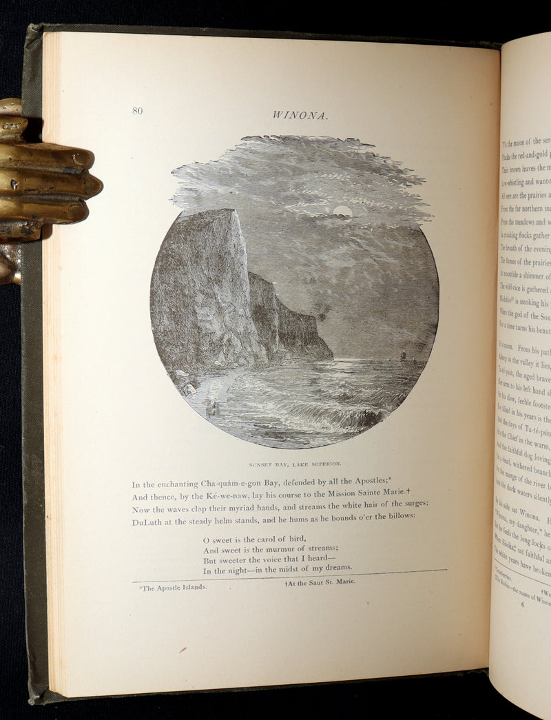 1881 Rare First Edition - Legends of the Northwest by Hanford Lennox Gordon