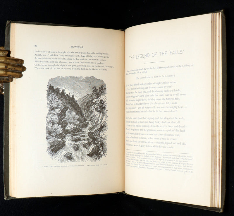 1881 Rare First Edition - Legends of the Northwest by Hanford Lennox Gordon