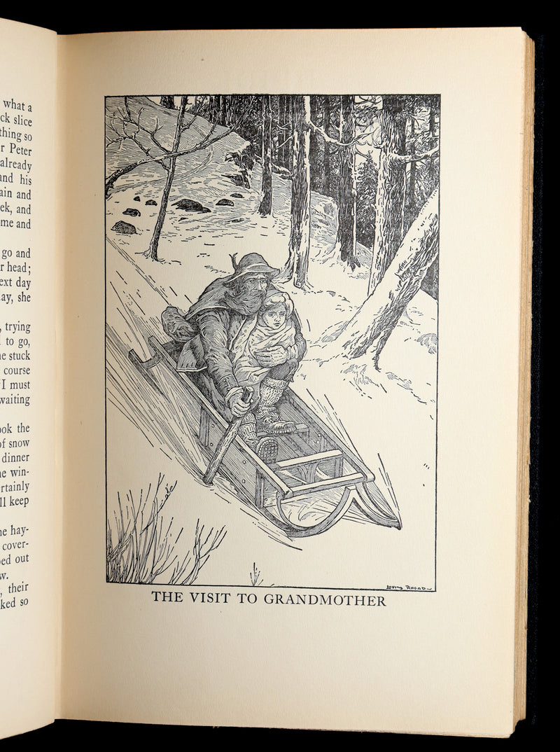 1925 First Illustrated Edition by Louis Rhead - Heidi by Johanna Spyri