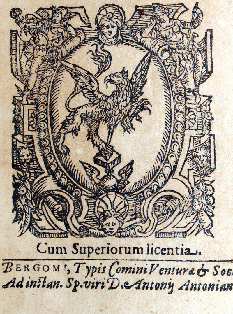 1587 Scarce Latin Vellum Book - Achilles Tatius’ Clitophon and Leucippe