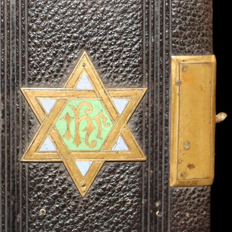 1880 Rare Book with Clasp - The Holy Bible Containing the Old and New Testaments