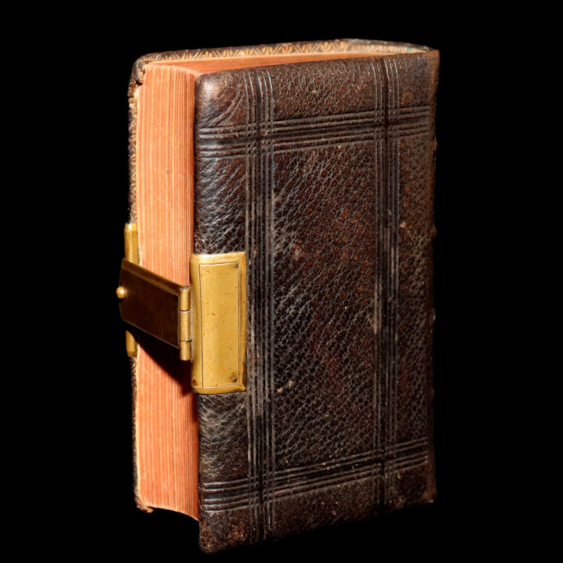 1880 Rare Book with Clasp - The Holy Bible Containing the Old and New Testaments