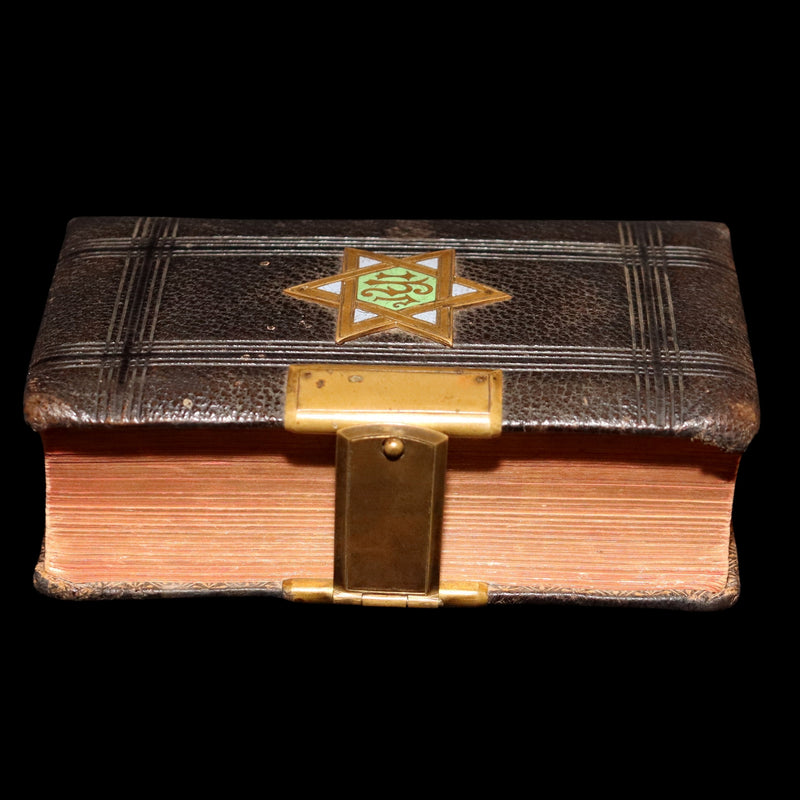 1880 Rare Book with Clasp - The Holy Bible Containing the Old and New Testaments