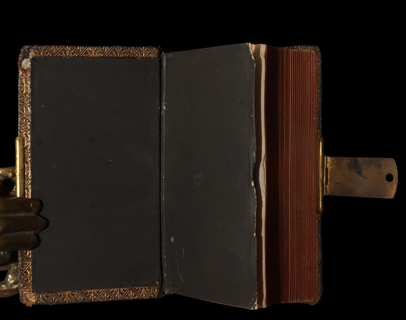 1880 Rare Book with Clasp - The Holy Bible Containing the Old and New Testaments