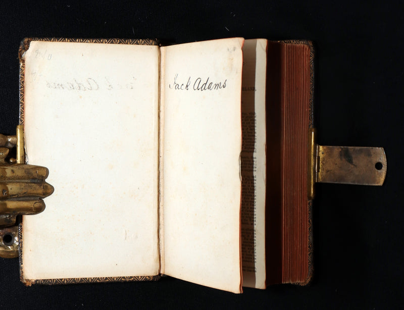 1880 Rare Book with Clasp - The Holy Bible Containing the Old and New Testaments