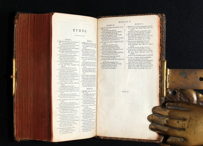 1880 Rare Book with Clasp - The Holy Bible Containing the Old and New Testaments