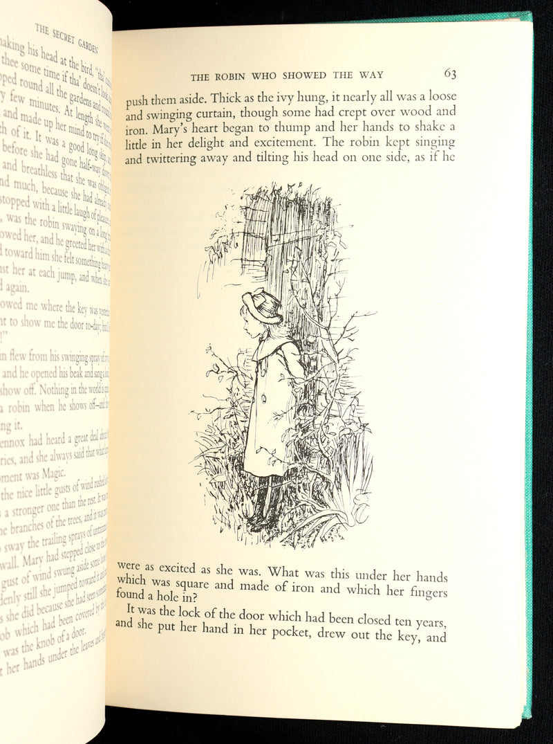 1956 First Illustrated Edition by Shepard - The Secret Garden by F.H. Burnett