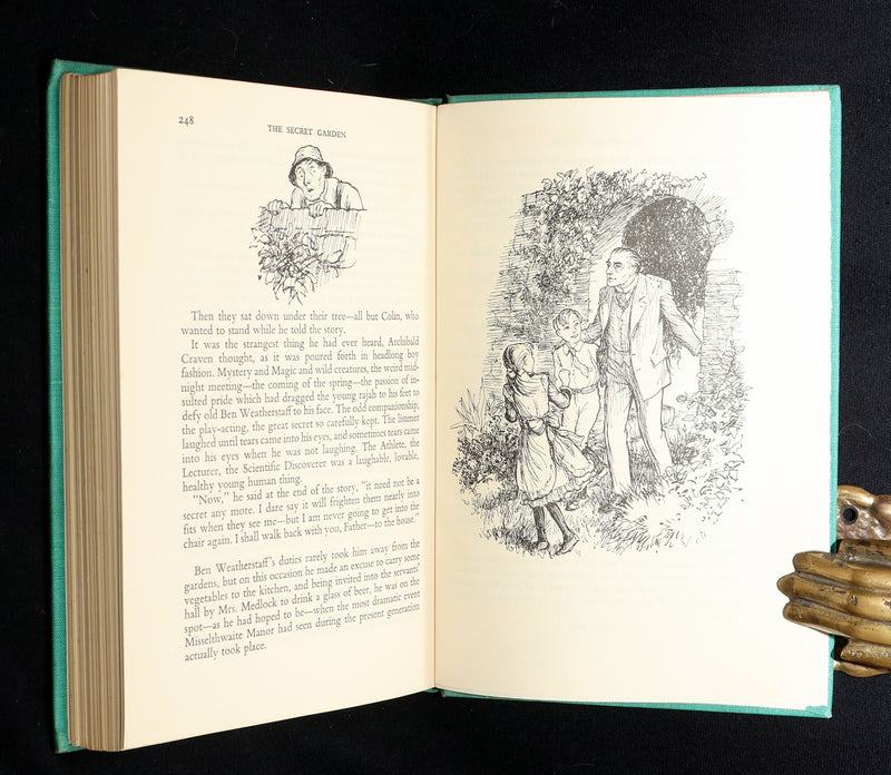 1956 First Illustrated Edition by Shepard - The Secret Garden by F.H. Burnett