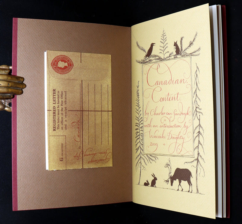 2009 First Edition - Canadian Content illustrated by Charles van Sandwyk