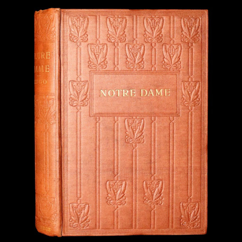 1890 Rare Book - Notre-Dame, or The Bellringer of Paris by Victor Hugo