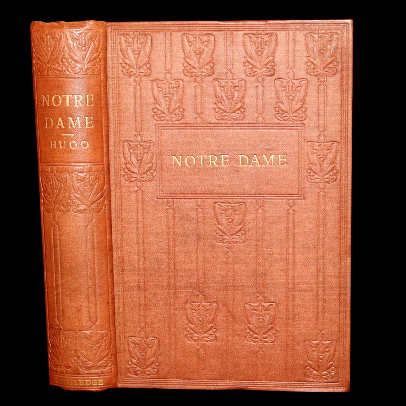 1890 Rare Book - Notre-Dame, or The Bellringer of Paris by Victor Hugo