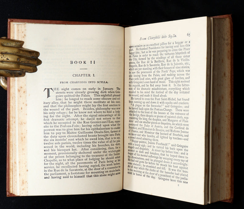 1890 Rare Book - Notre-Dame, or The Bellringer of Paris by Victor Hugo