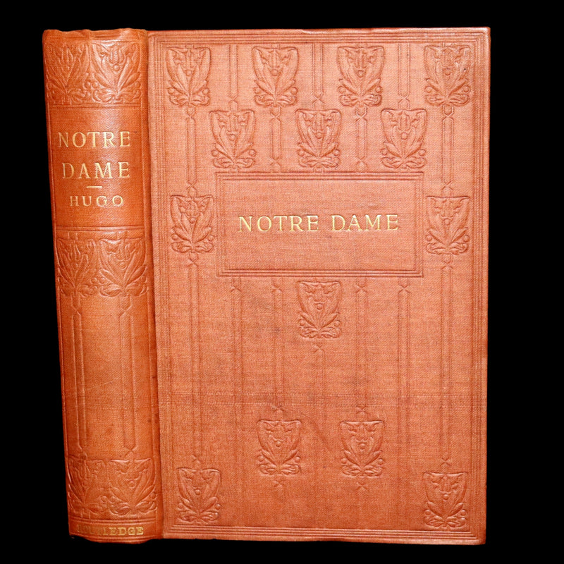 1890 Rare Book - Notre-Dame, or The Bellringer of Paris by Victor Hugo