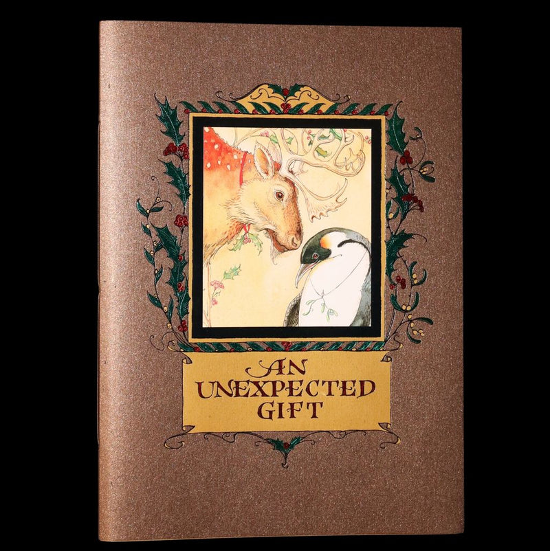 2013 Rare Book - An Unexpected Gift, A Christmas Tale by Charles van Sandwyk