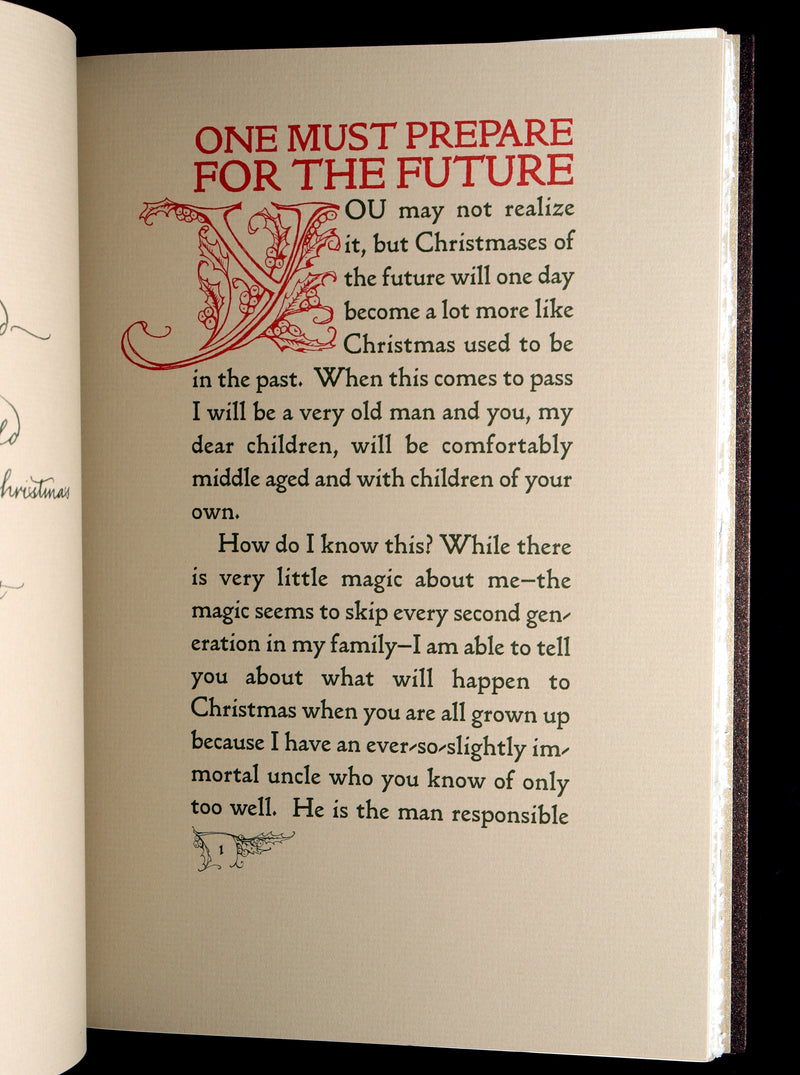 2013 Rare Book - An Unexpected Gift, A Christmas Tale by Charles van Sandwyk