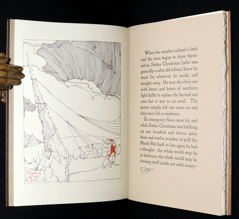 2013 Rare Book - An Unexpected Gift, A Christmas Tale by Charles van Sandwyk