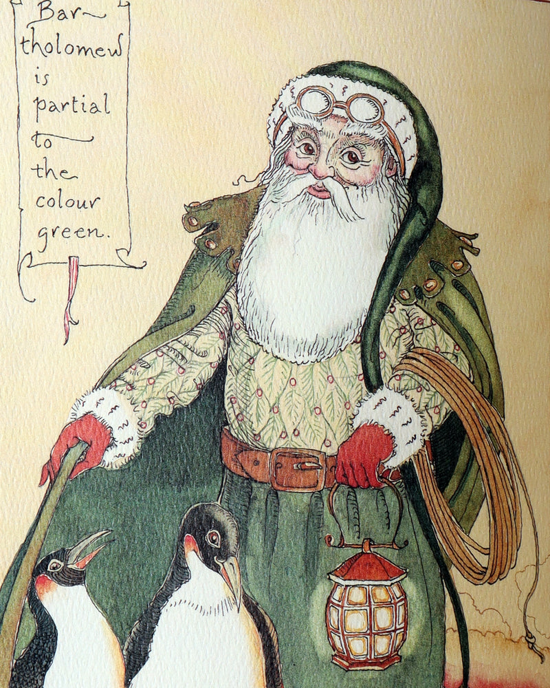 2013 Rare Book - An Unexpected Gift, A Christmas Tale by Charles van Sandwyk