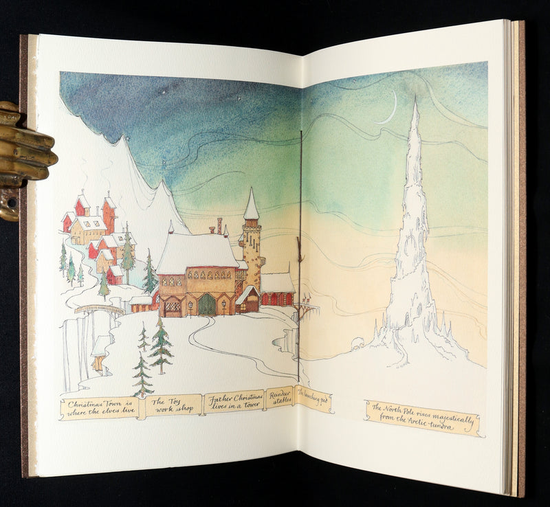 2013 Rare Book - An Unexpected Gift, A Christmas Tale by Charles van Sandwyk