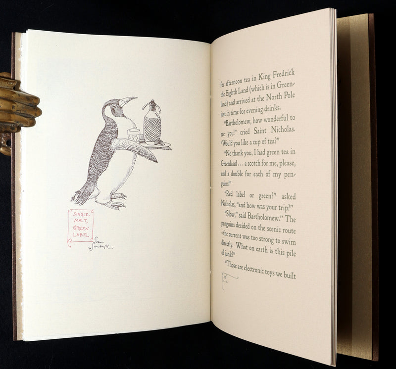 2013 Rare Book - An Unexpected Gift, A Christmas Tale by Charles van Sandwyk