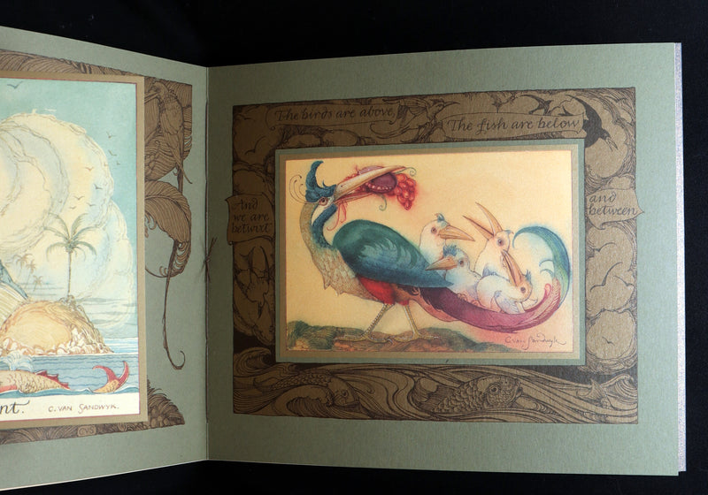2005 Signed 1stED - Sketches from the Dream Island of Birds, Charles van Sandwyk