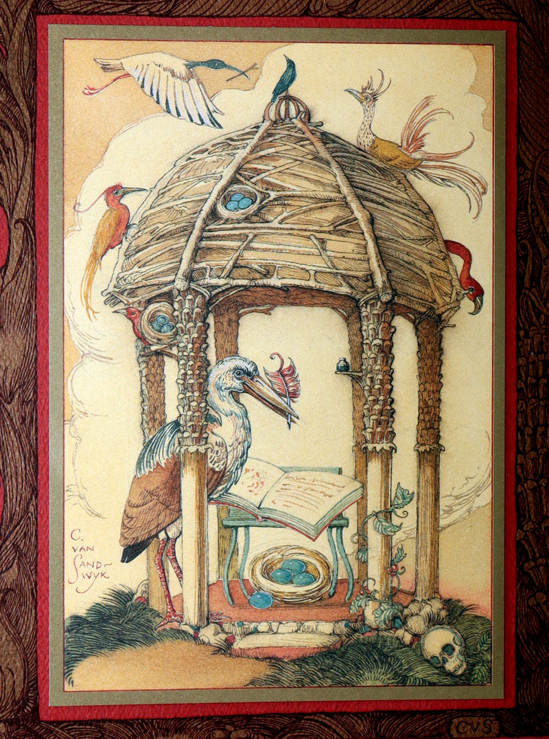 2005 Signed 1stED - Sketches from the Dream Island of Birds, Charles van Sandwyk