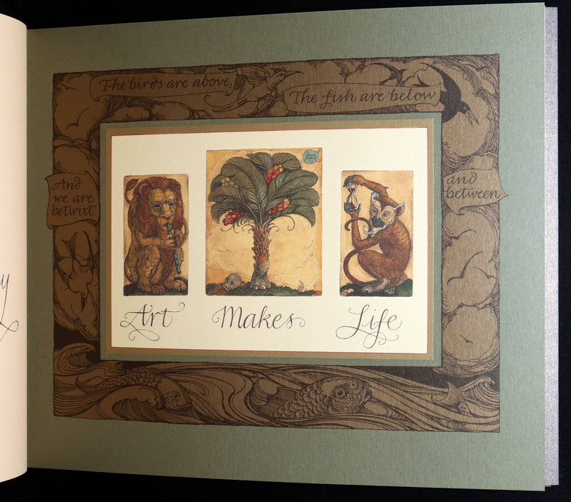 2005 Signed 1stED - Sketches from the Dream Island of Birds, Charles van Sandwyk