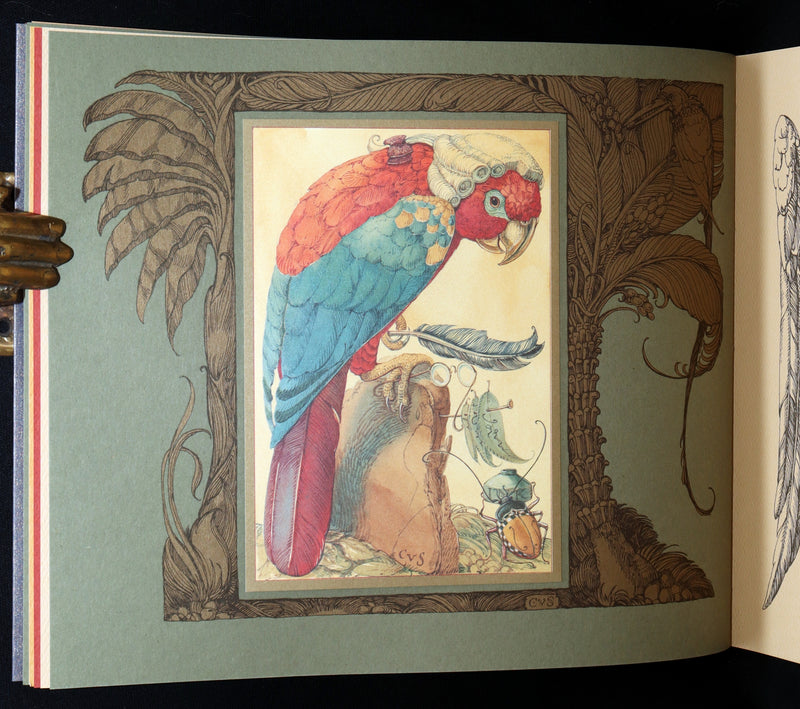 2005 Signed 1stED - Sketches from the Dream Island of Birds, Charles van Sandwyk