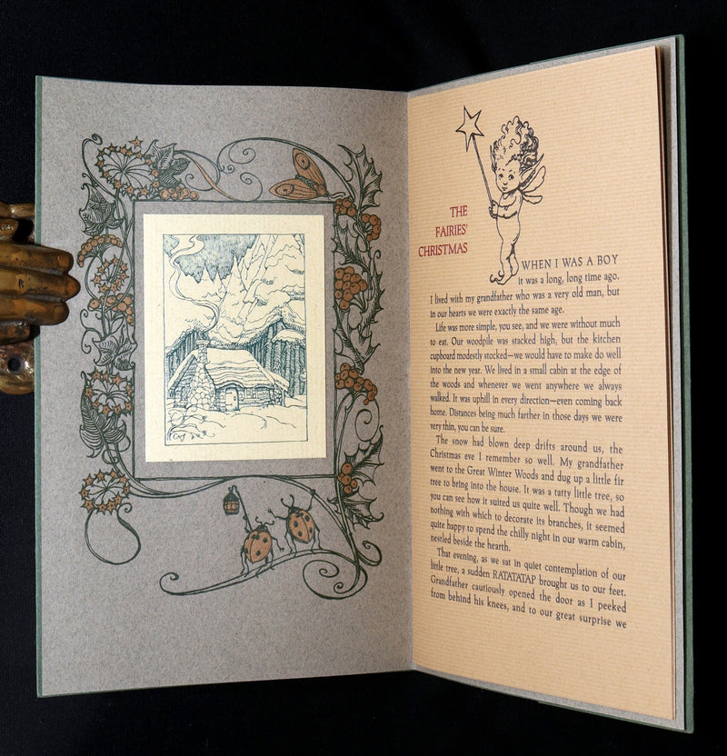 2001 Scarce Signed First Edition - The Fairies’ Christmas by Charles van Sandwyk