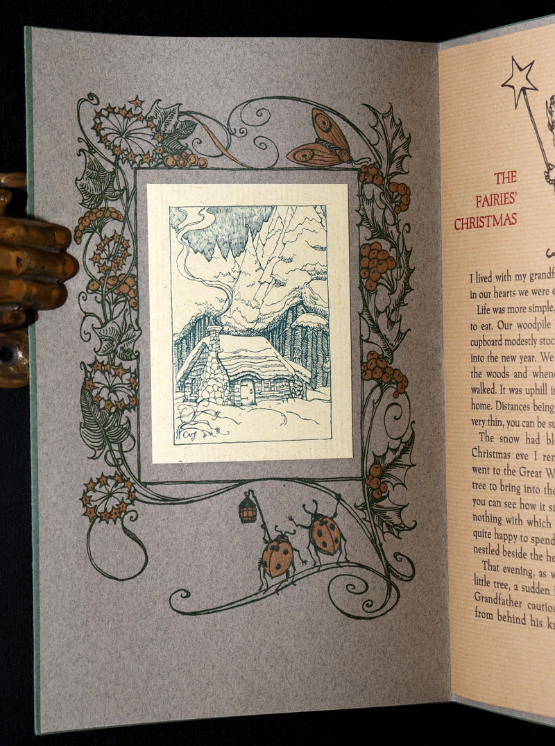 2001 Scarce Signed First Edition - The Fairies’ Christmas by Charles van Sandwyk