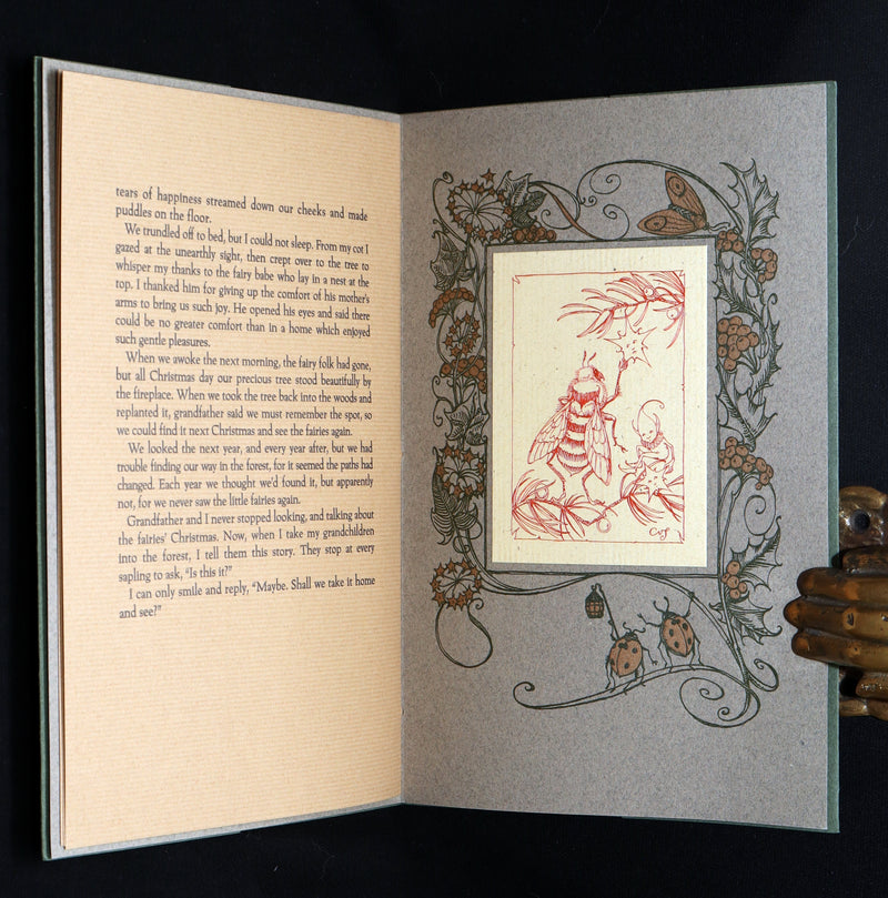 2001 Scarce Signed First Edition - The Fairies’ Christmas by Charles van Sandwyk