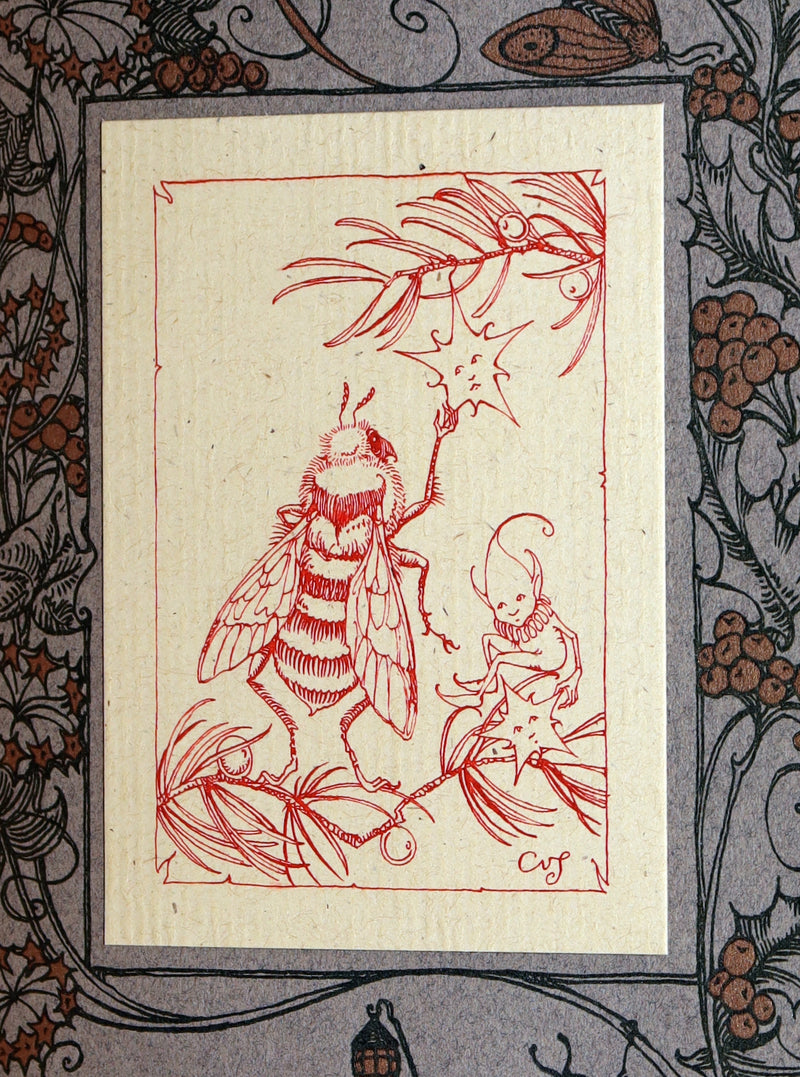 2001 Scarce Signed First Edition - The Fairies’ Christmas by Charles van Sandwyk