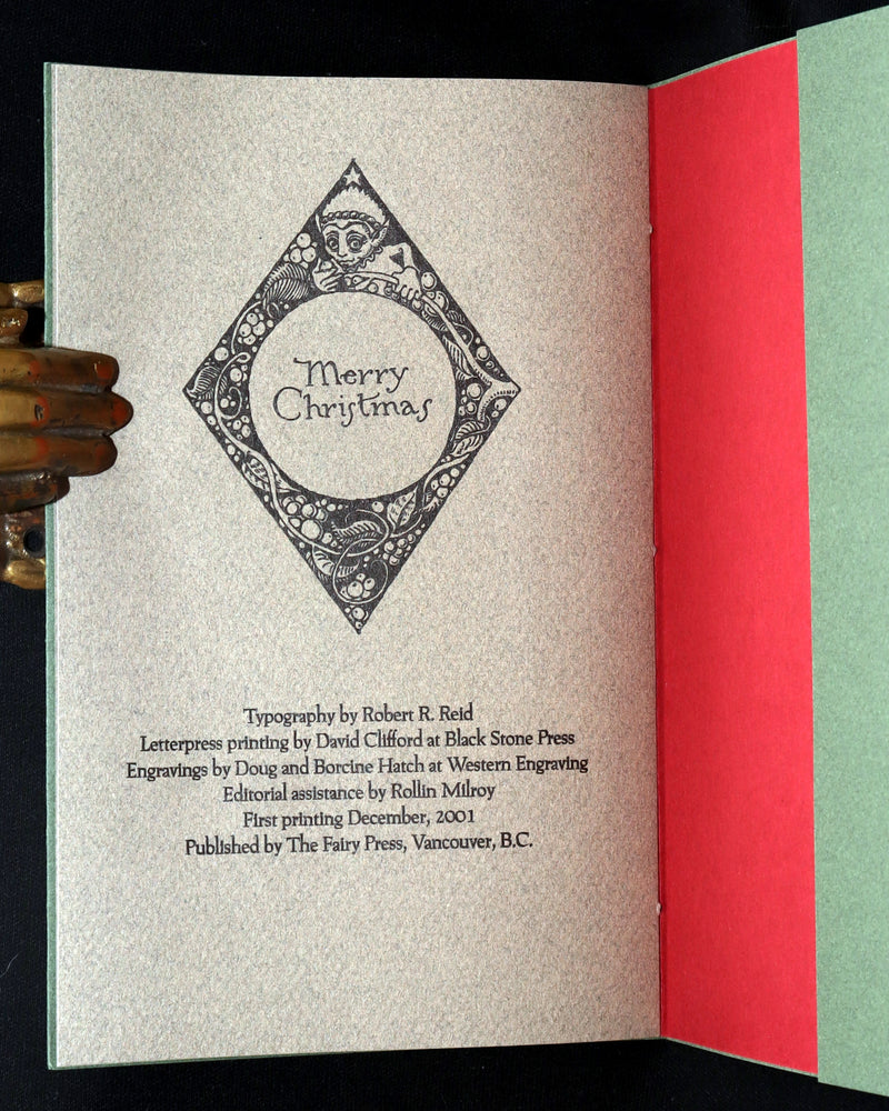 2001 Scarce Signed First Edition - The Fairies’ Christmas by Charles van Sandwyk