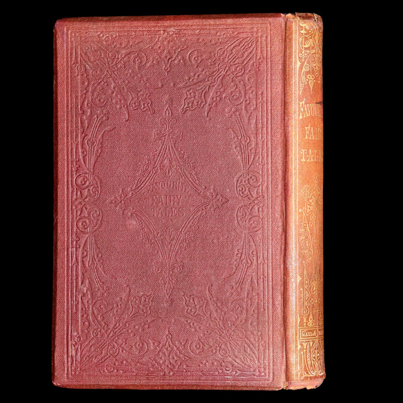 1861 Scarce Book - Favourite Fairy Tales With Twelve Coloured Illustrations