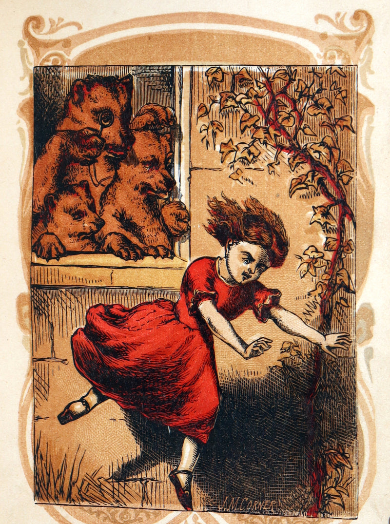 1861 Scarce Book - Favourite Fairy Tales With Twelve Coloured Illustrations