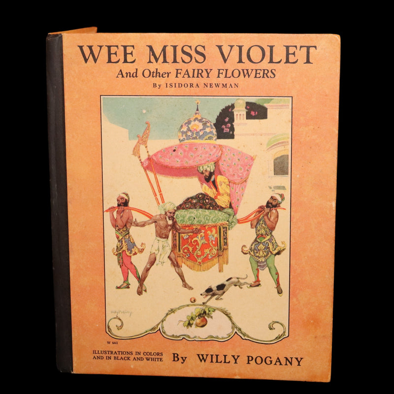 1926 First Edition - Wee Miss Violet, Fairy Flowers illustrated by Willy Pogany