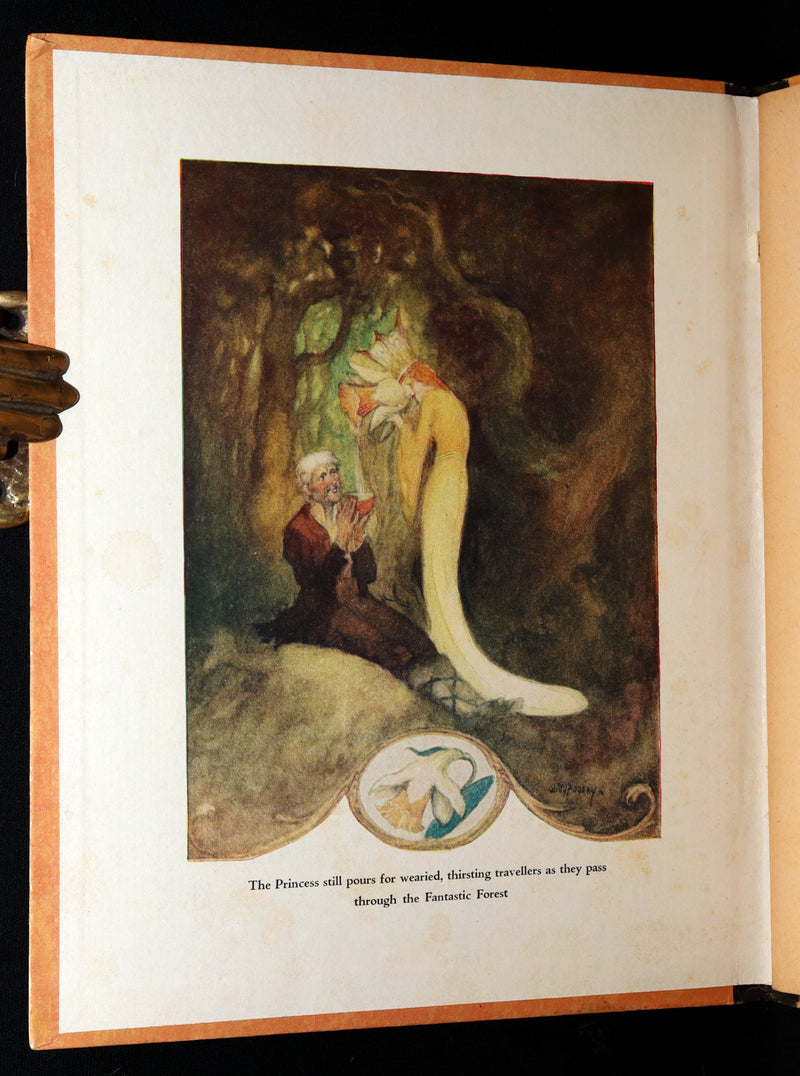 1926 First Edition - Wee Miss Violet, Fairy Flowers illustrated by Willy Pogany