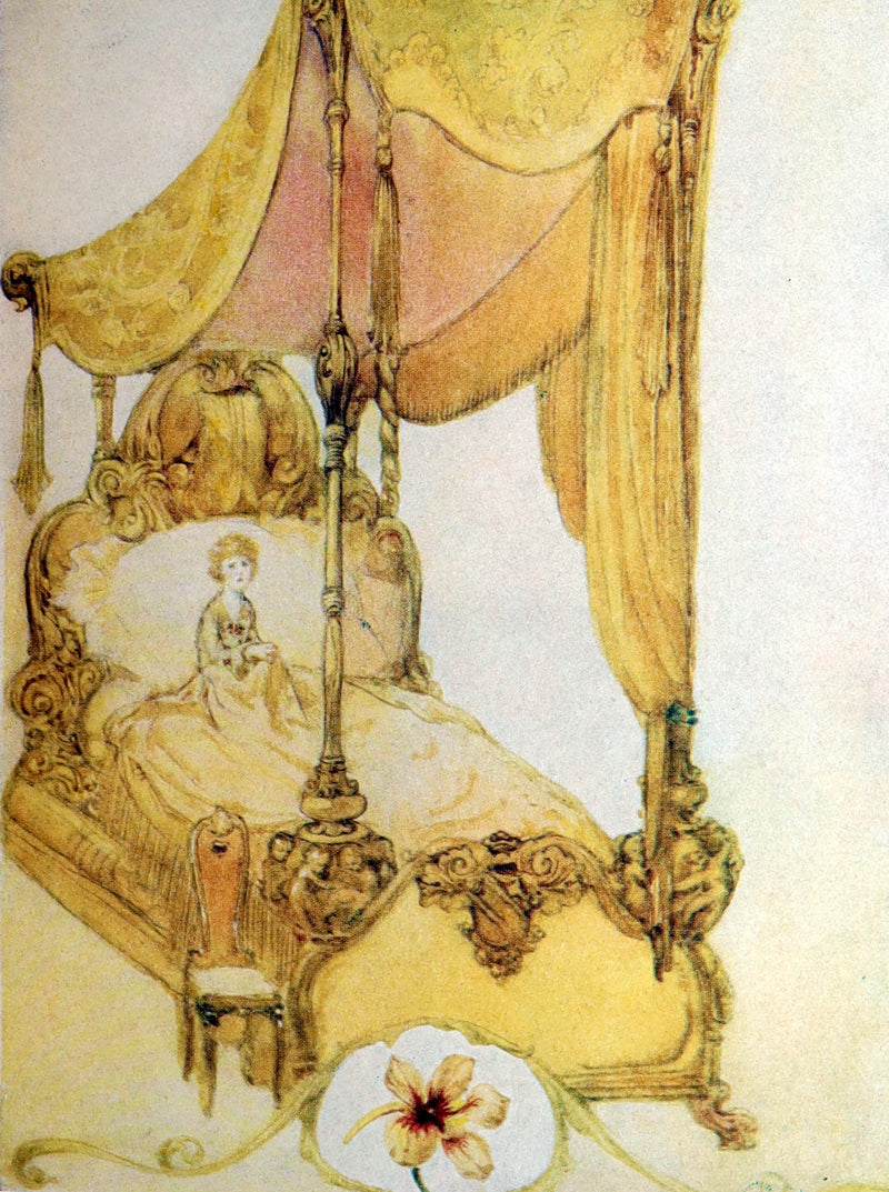 1926 First Edition - Wee Miss Violet, Fairy Flowers illustrated by Willy Pogany