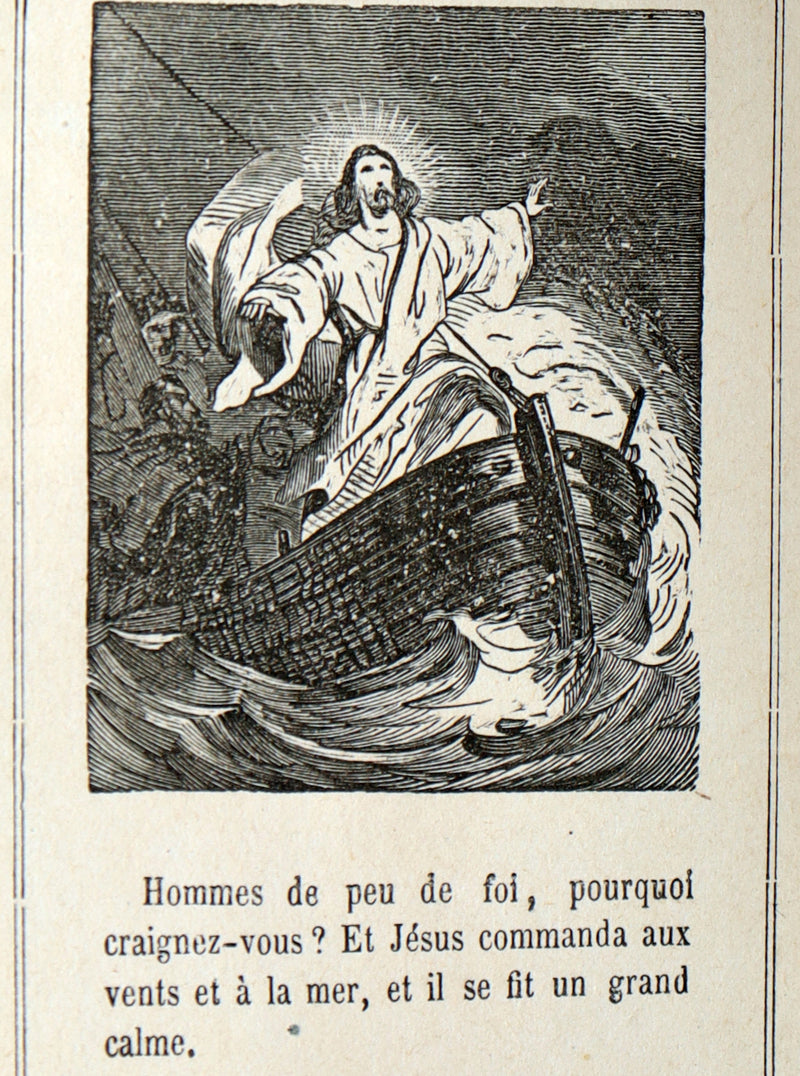 1882 Rare French Book with Clasp - Guiding Angel, Belgian Devotional Manual