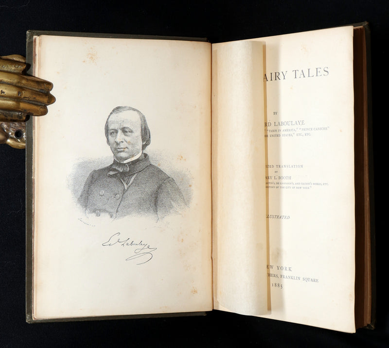 1885 Scarce First Edition - Edouard Laboulaye's Last Fairy Tales, illustrated
