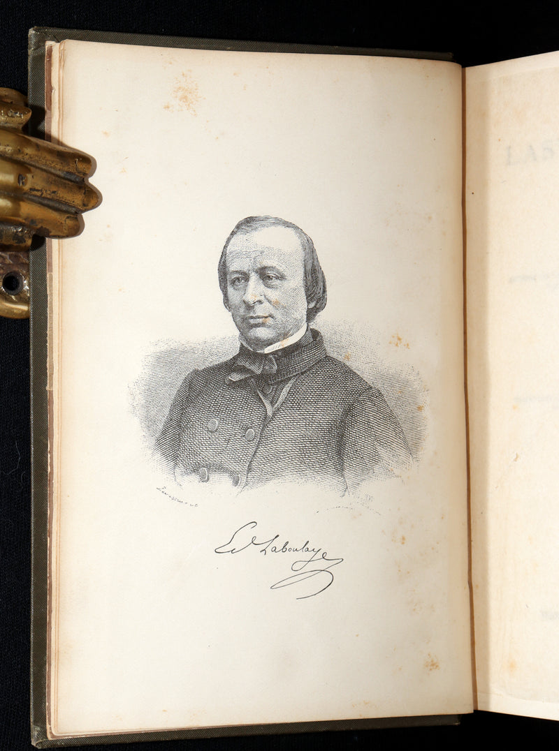 1885 Scarce First Edition - Edouard Laboulaye's Last Fairy Tales, illustrated