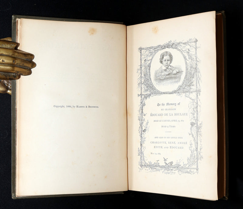 1885 Scarce First Edition - Edouard Laboulaye's Last Fairy Tales, illustrated
